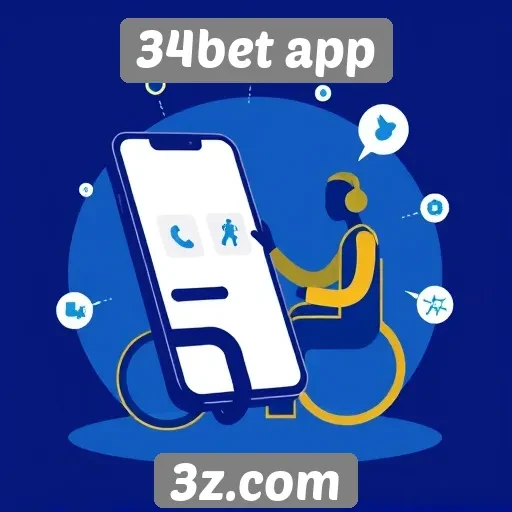 Acessibilidade e suporte técnico do 34bet app