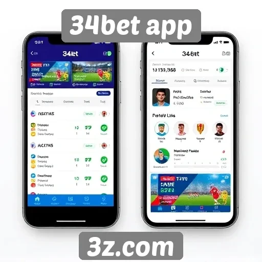 Comparativo entre 34bet app e concorrentes