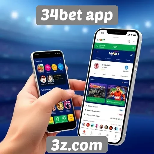 Recursos principais do aplicativo 34bet