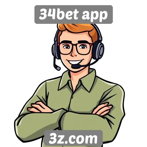 Suporte ao cliente no 34bet app