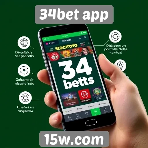Recursos e funcionalidades do 34bet app