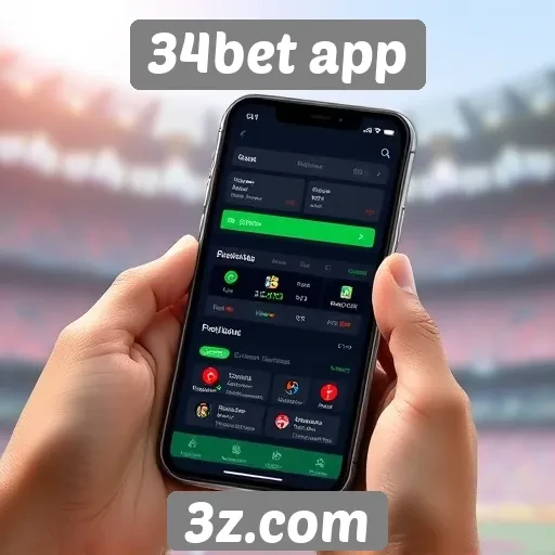 Funcionalidades principais do site 34bet app
